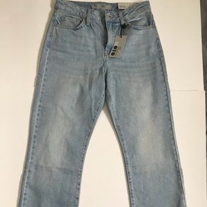 Topshop Dree Cropped Kick Flare Jeans